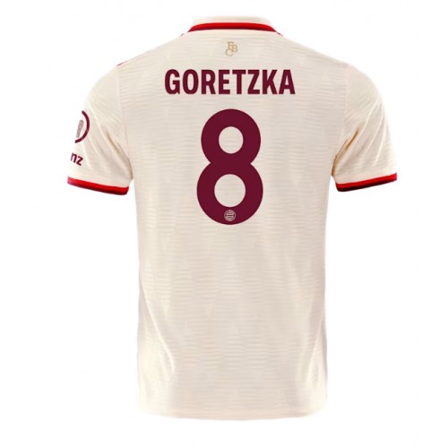 Fotbalové Dres Bayern Munich Leon Goretzka #8 Alternativní 2024-25 Krátký Rukáv